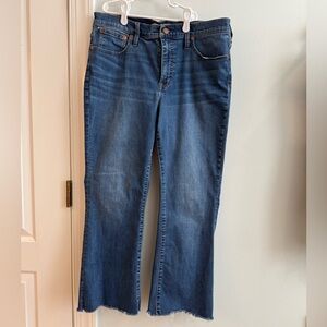 Madewell Blue Ankle Cropped Jeans, 32R
